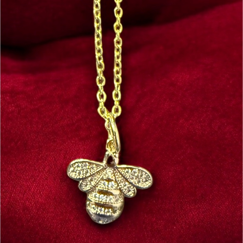 Allison Avery - “Queen Bee” Gold Plated Pendant